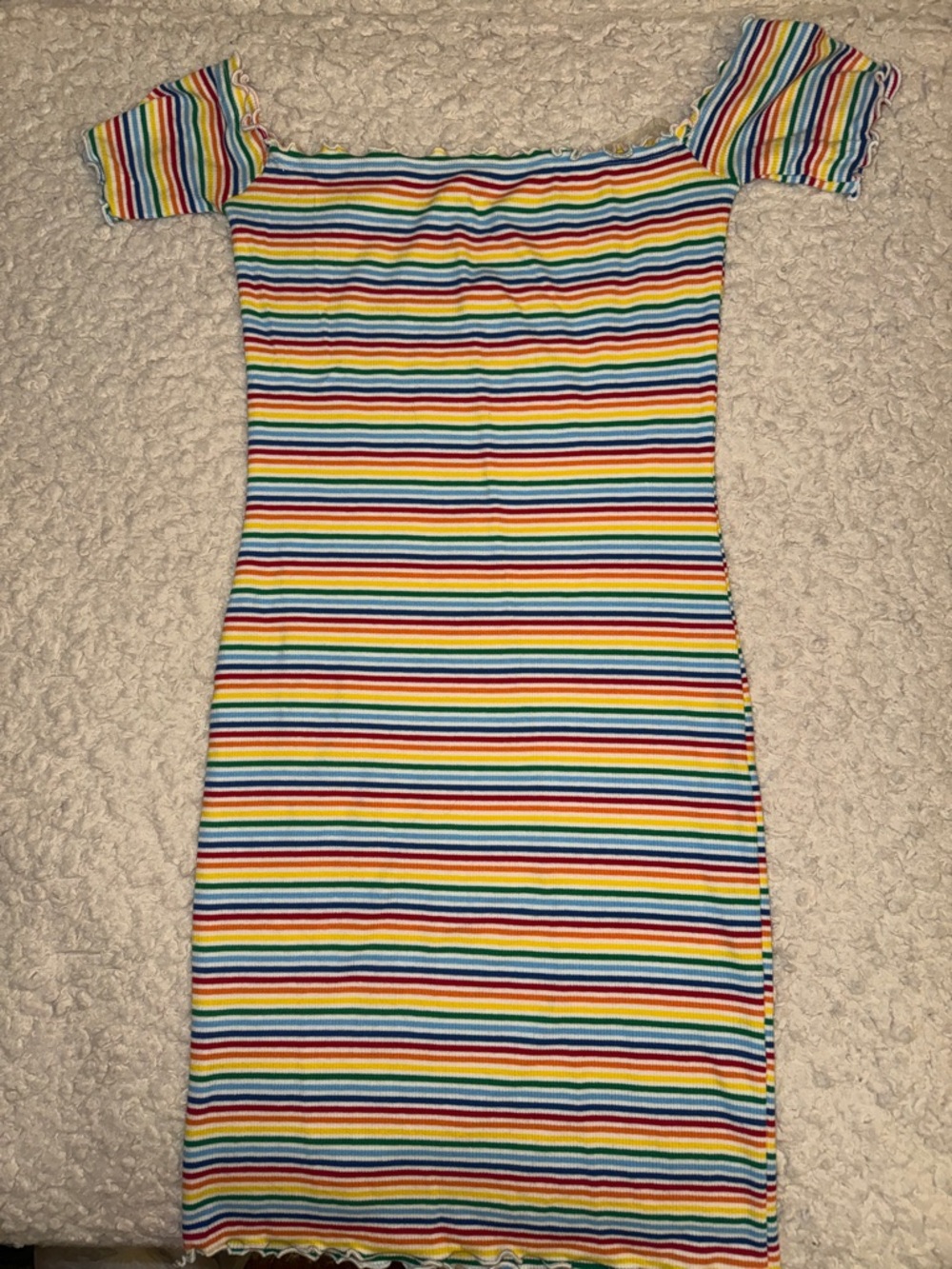Heart & Hips Striped Midi Dress